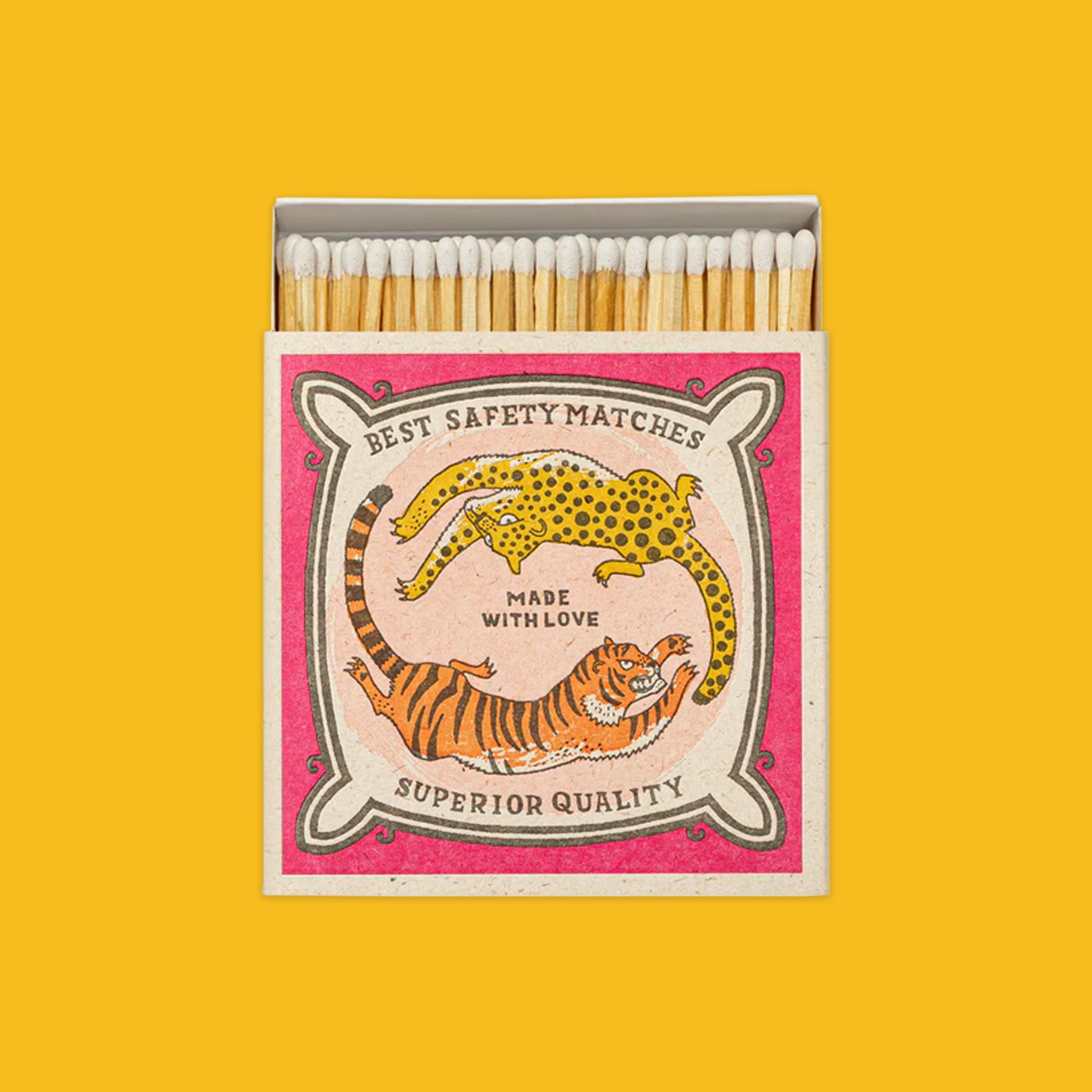 Vintage Letterpress Luxury Matches