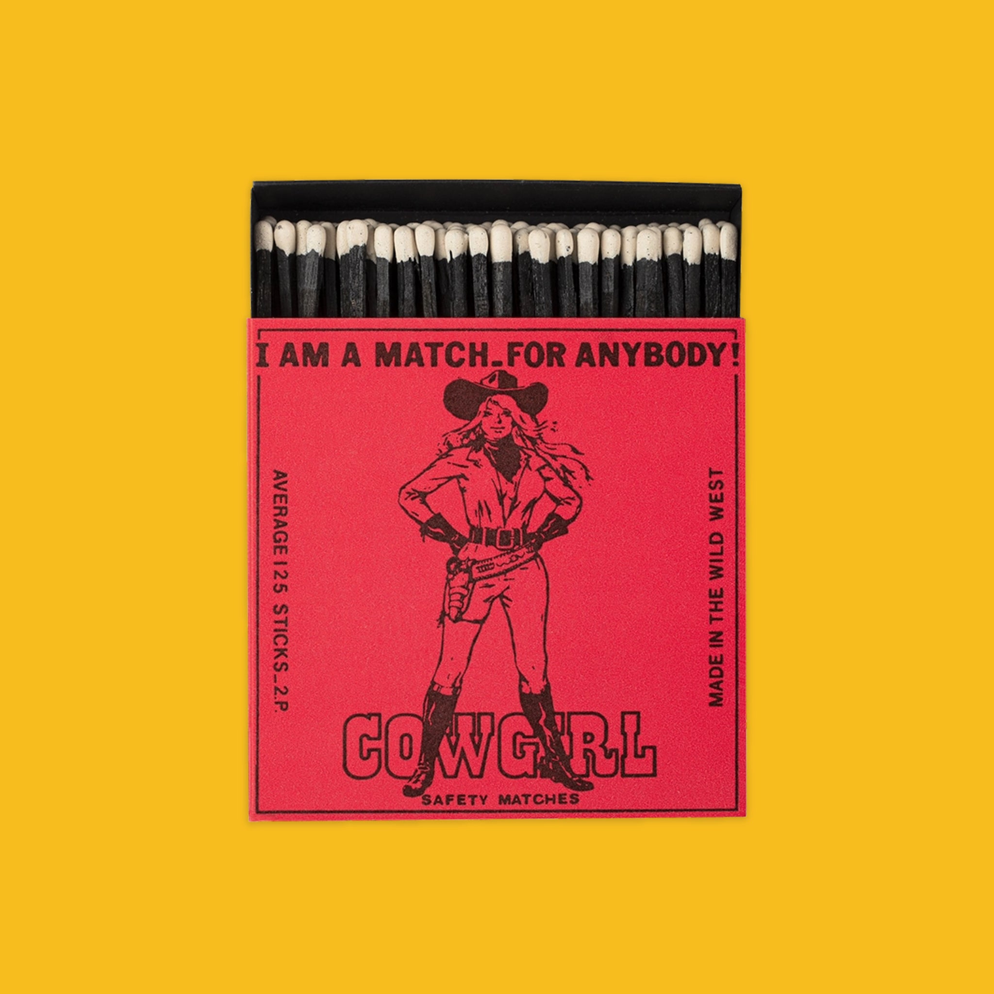 Vintage Letterpress Luxury Matches