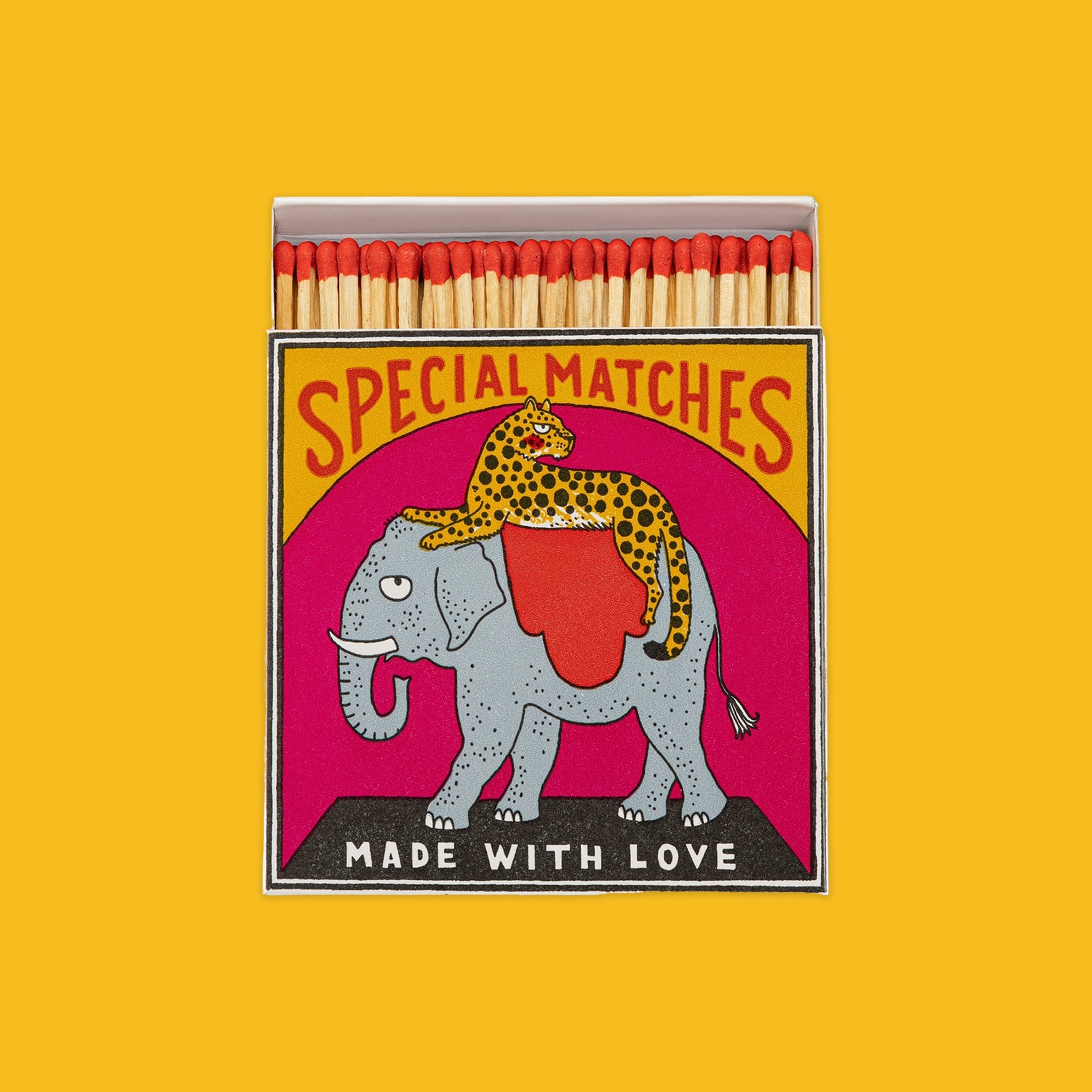 Vintage Letterpress Luxury Matches