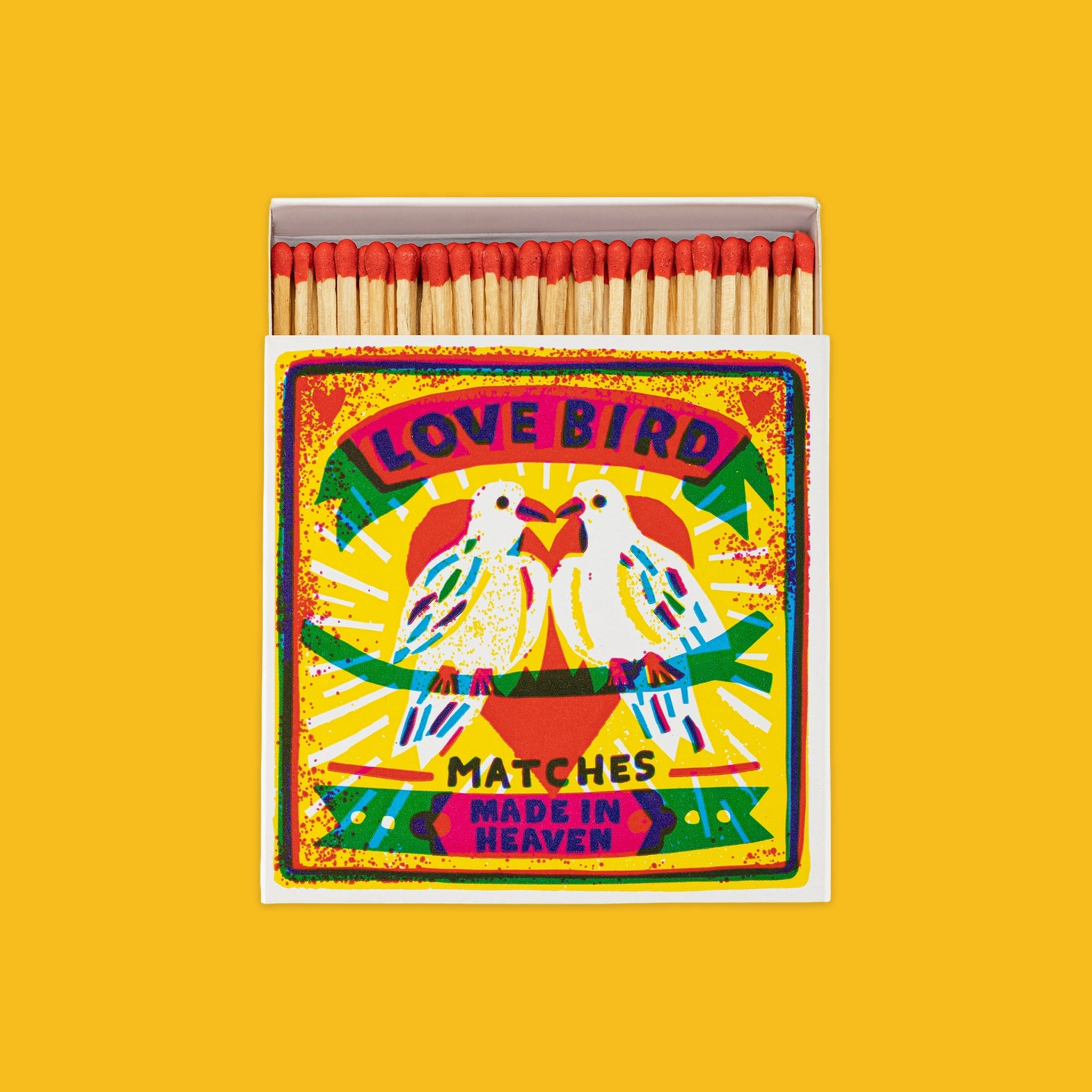 Vintage Letterpress Luxury Matches