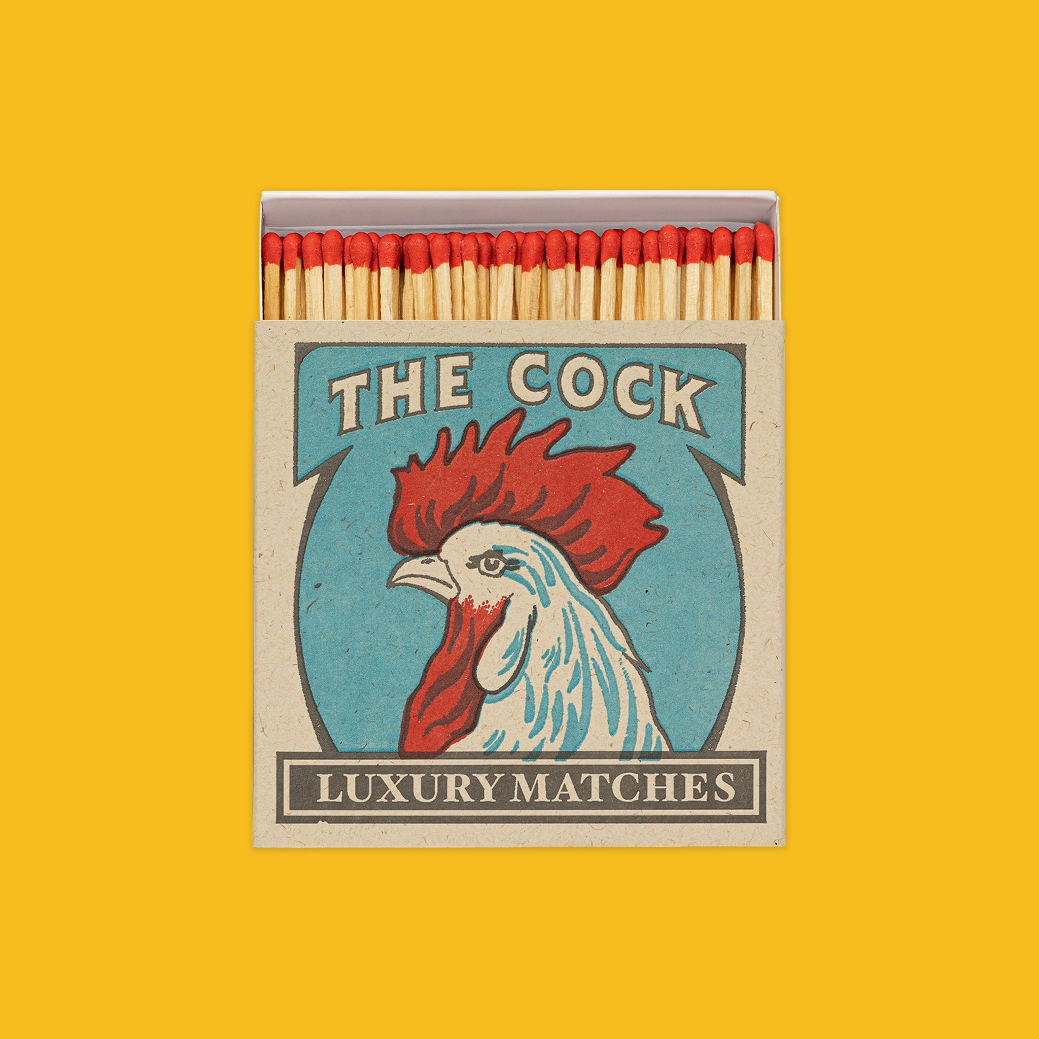 Vintage Letterpress Luxury Matches