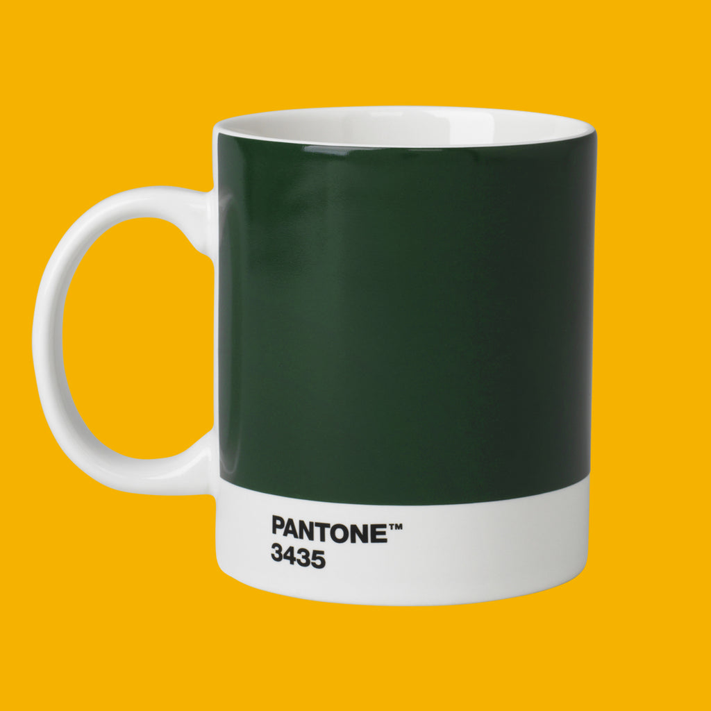 Pantone Mug in Dark Green 3435