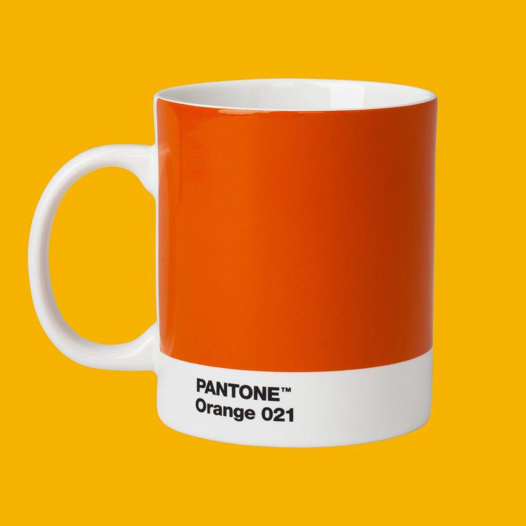 Pantone Mug in Orange 021
