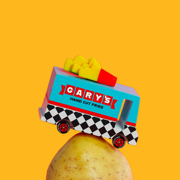 Candylab French Fry Van on a potato