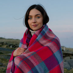 John Hanly | Merino Wool Cashmere Throw