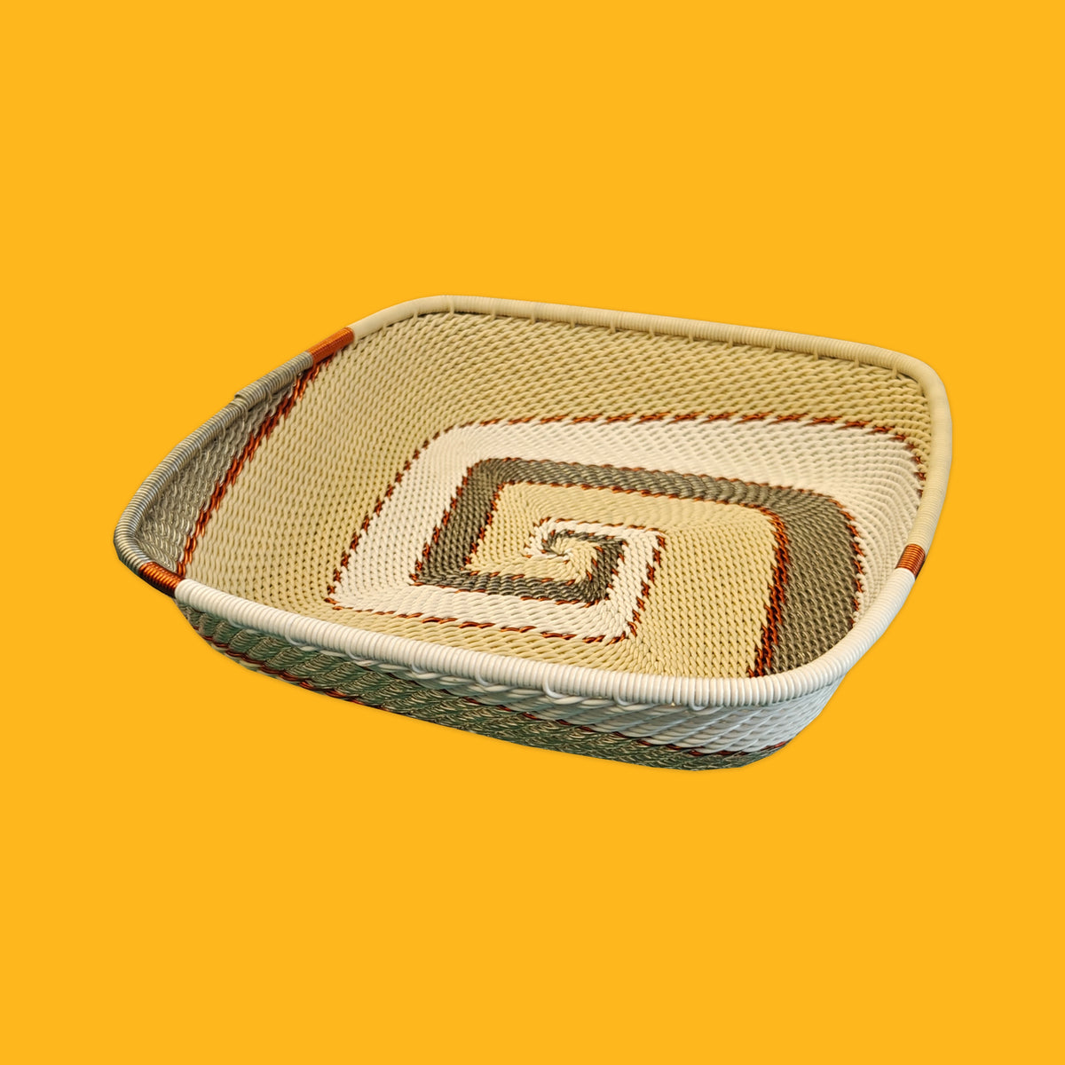 Telephone Wire Flat Baskets