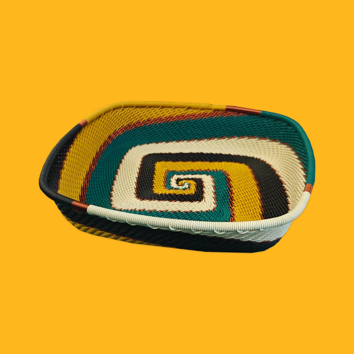 Telephone Wire Flat Baskets