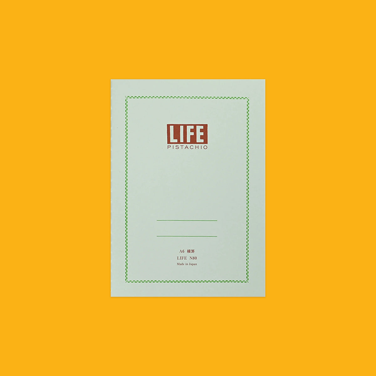 LIFE Pistachio Notebooks