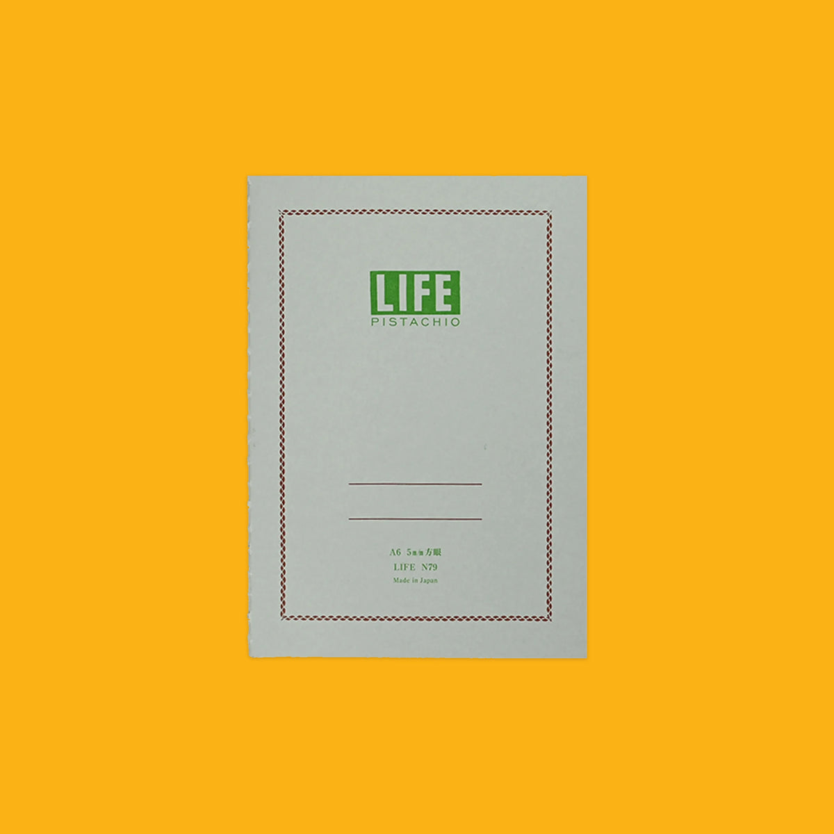 LIFE Pistachio Notebooks