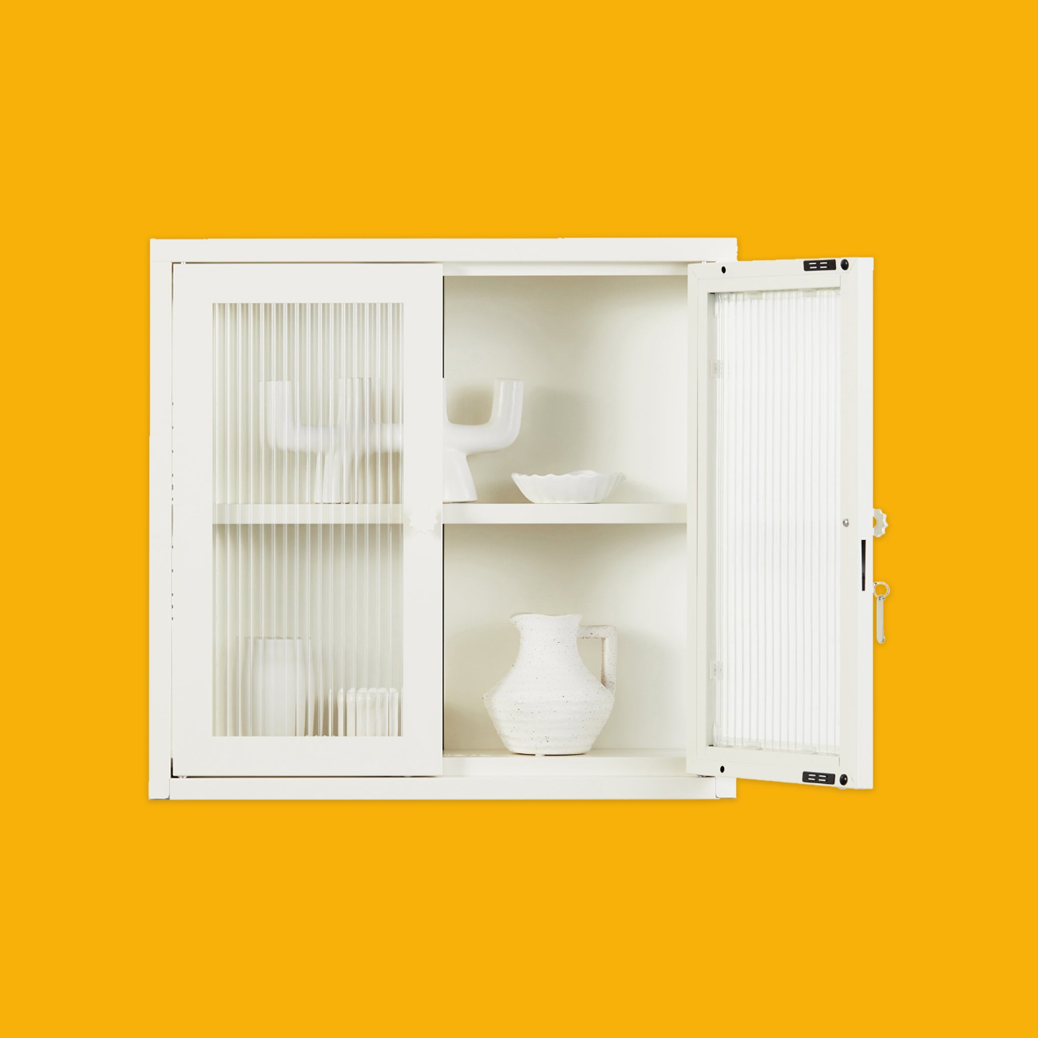 Mustard Made The Kit Cabinet in Chalk
