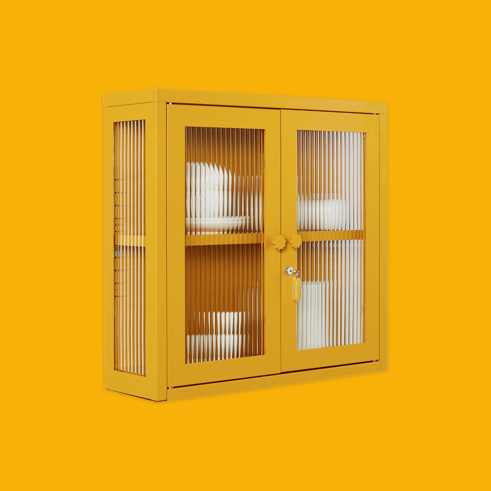 Mustard Made The Kit Cabinet in Mustard