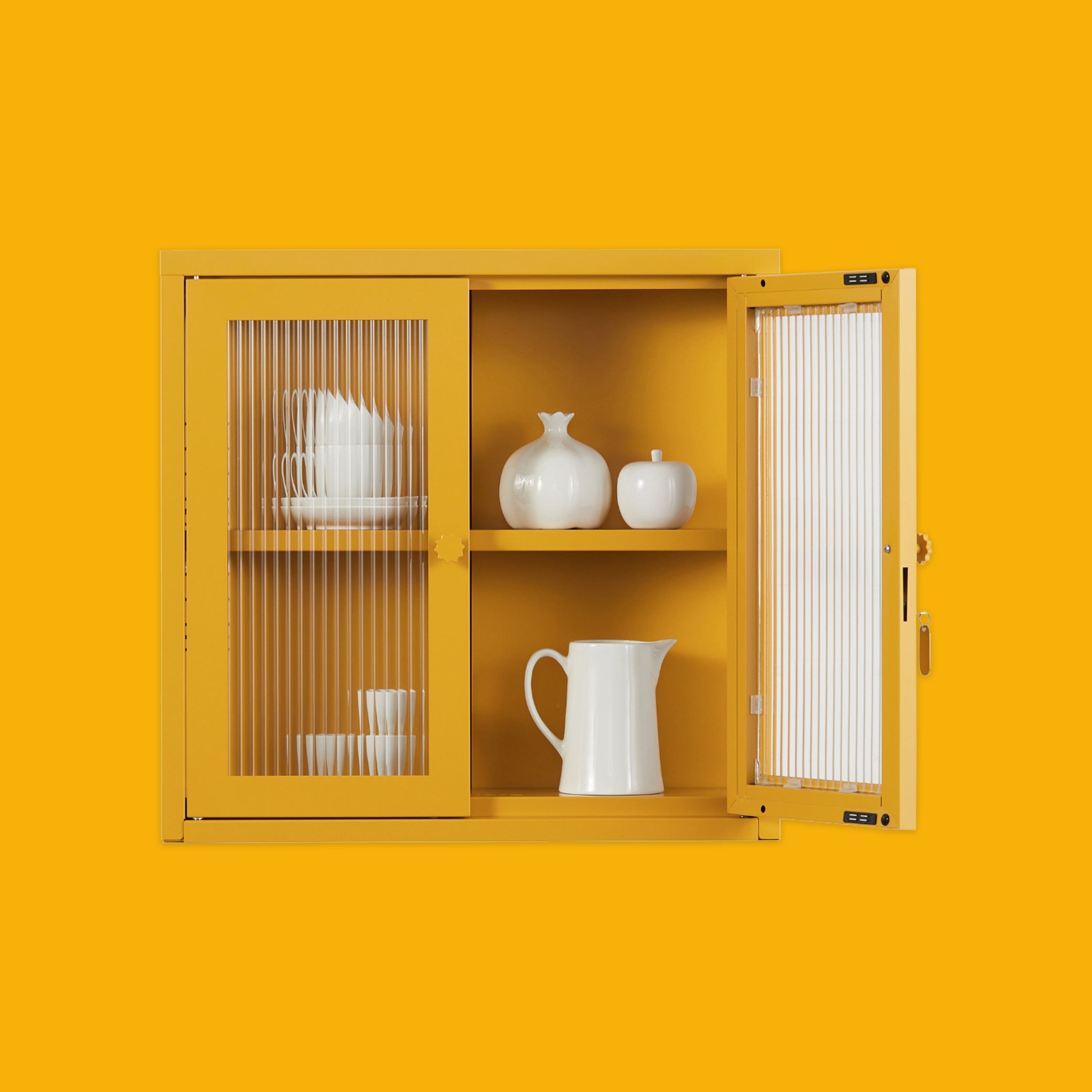 Mustard Made The Kit Cabinet in Mustard