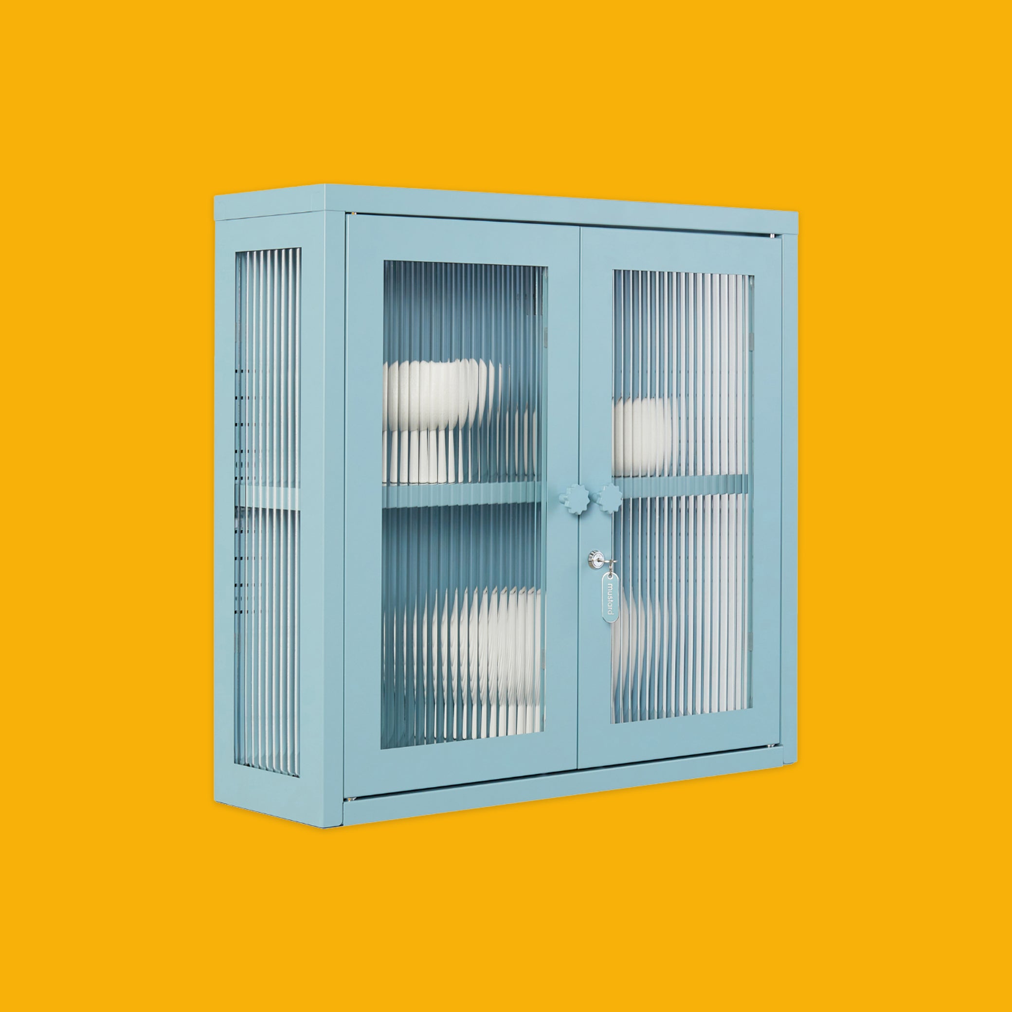 Mustard Made The Kit Cabinet in Ocean