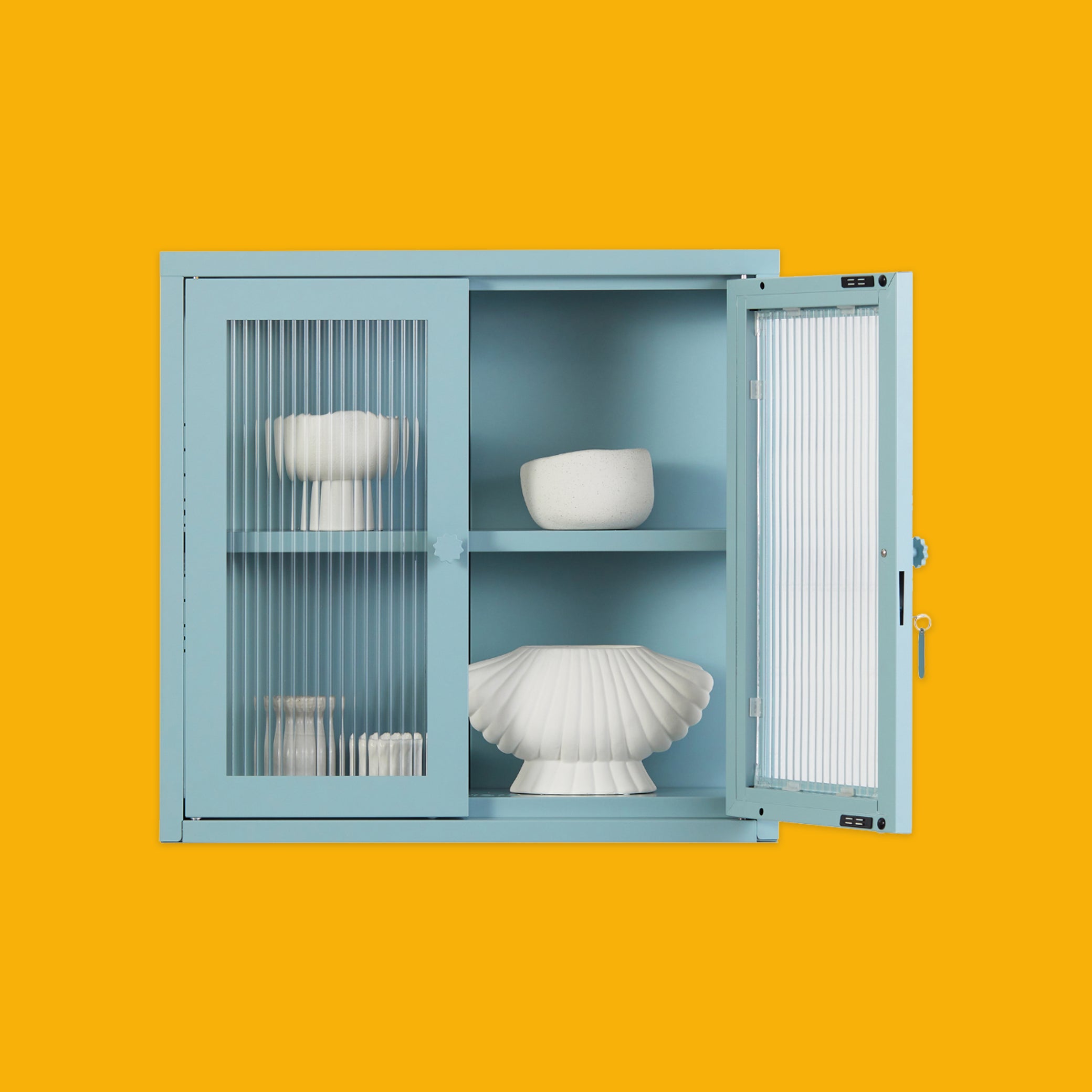 Mustard Made The Kit Cabinet in Ocean