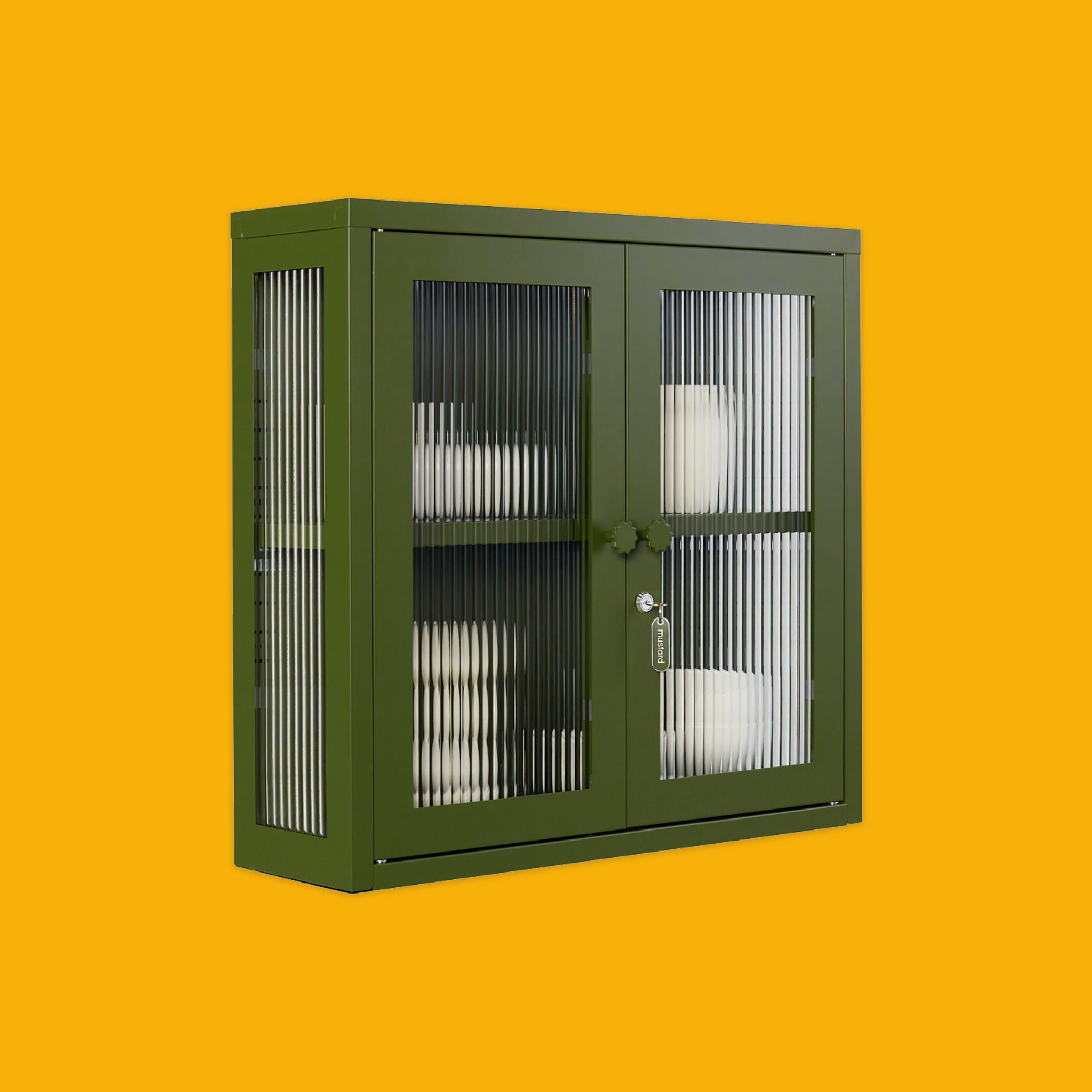 Mustard Made The Kit Cabinet in Olive