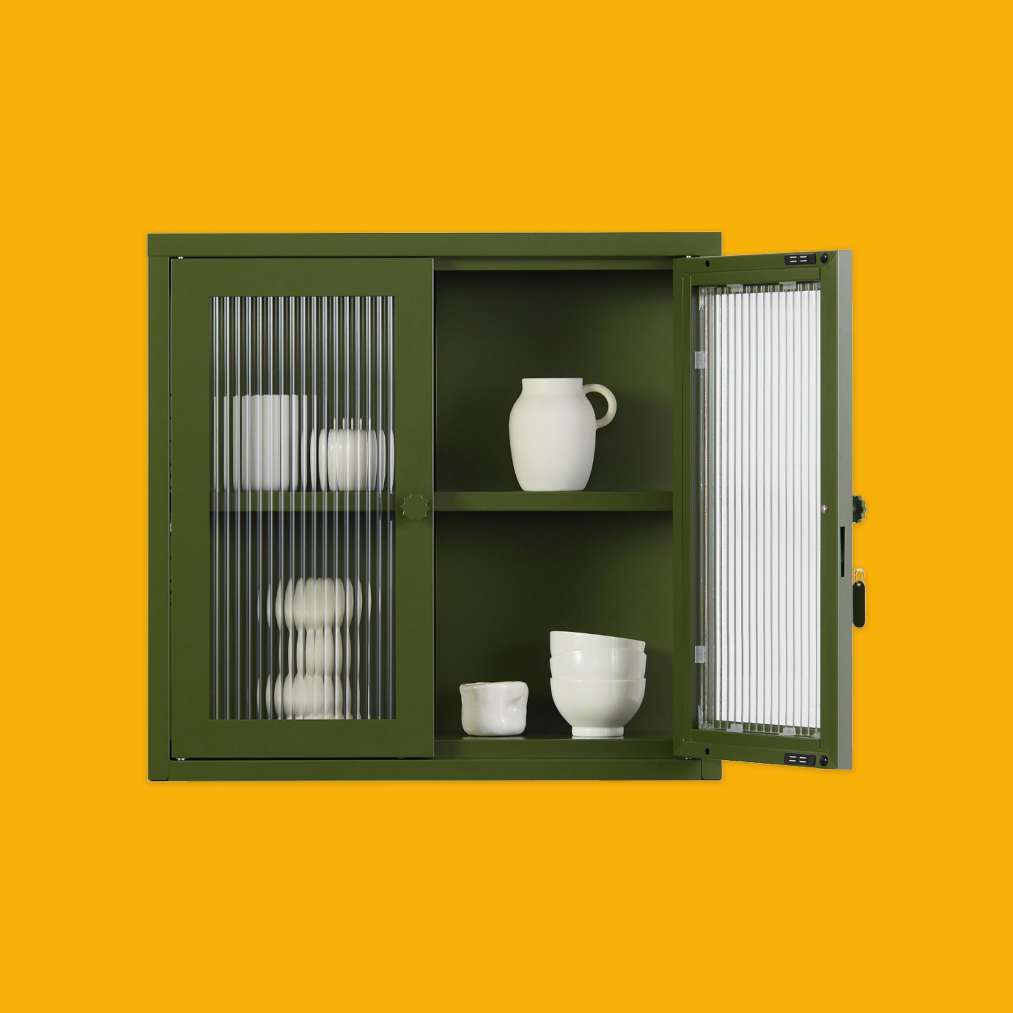 Mustard Made The Kit Cabinet in Olive