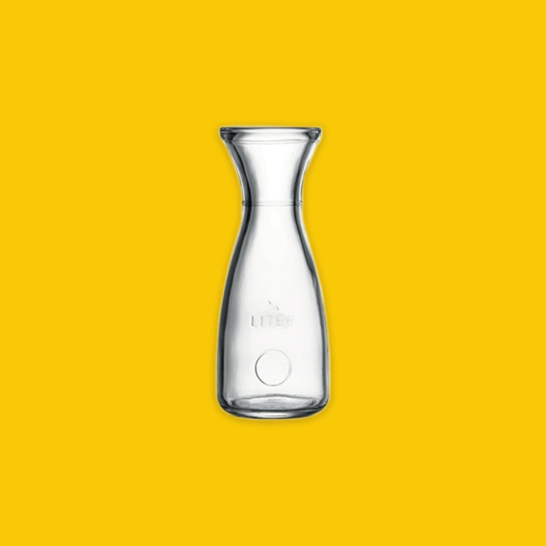 250ml carafe on a yellow background