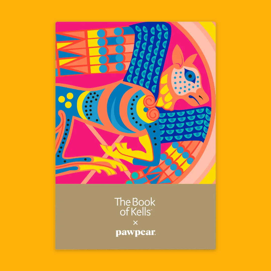 The Book of Kells x pawpear Greetings Card Set