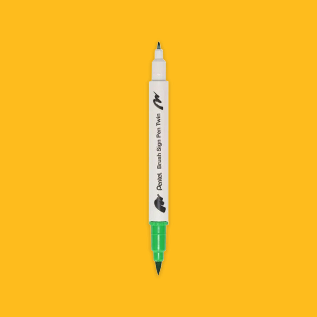 Pentel Brush Sign Pen Twin