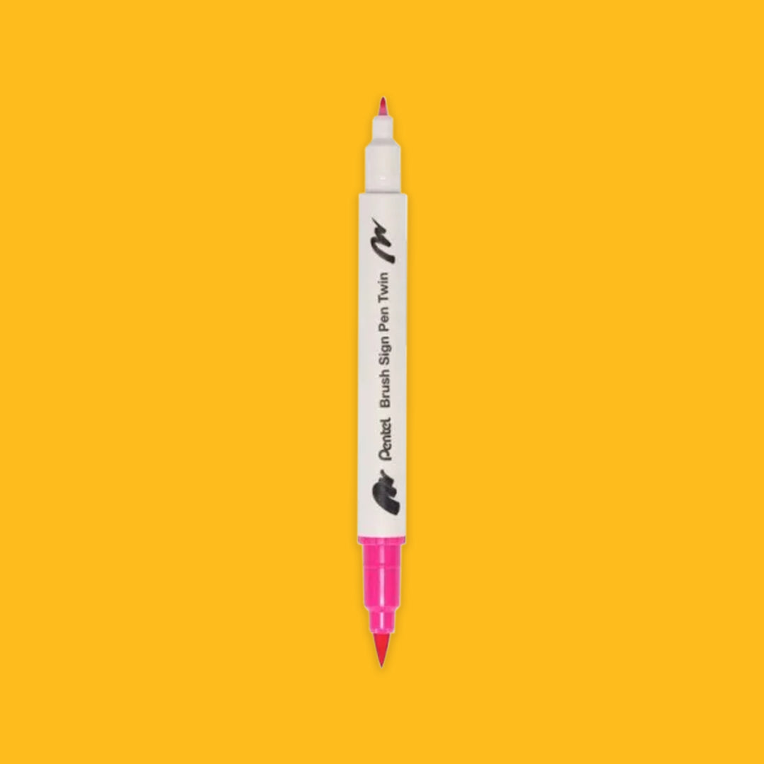 Pentel Brush Sign Pen Twin