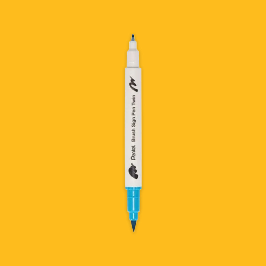 Pentel Brush Sign Pen Twin