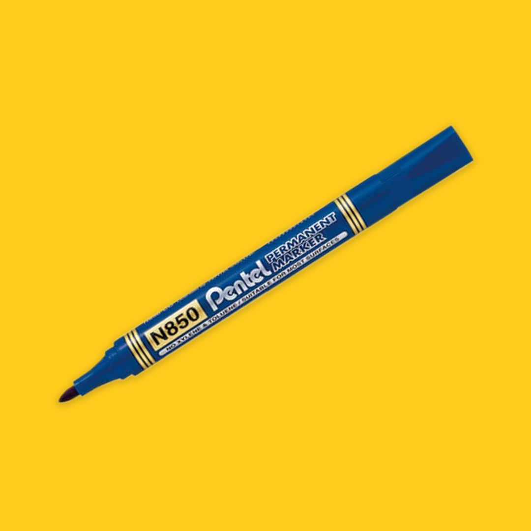 Pentel blue permanent marker