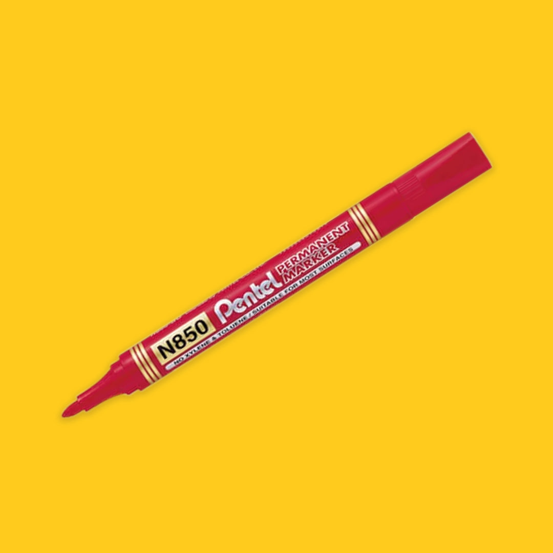 Pentel red permanent marker