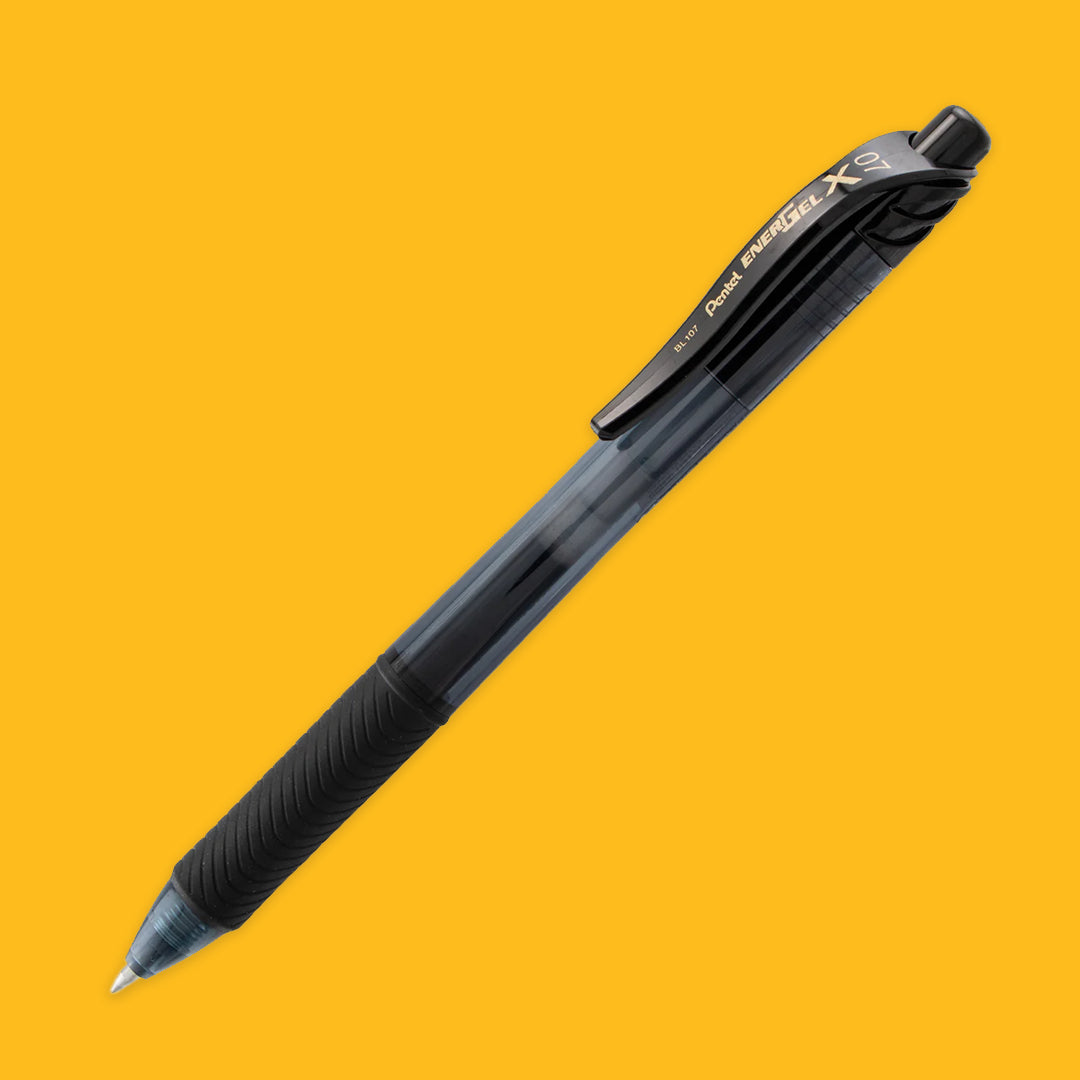 Pentel Retractable Roller Gel Pen in Black