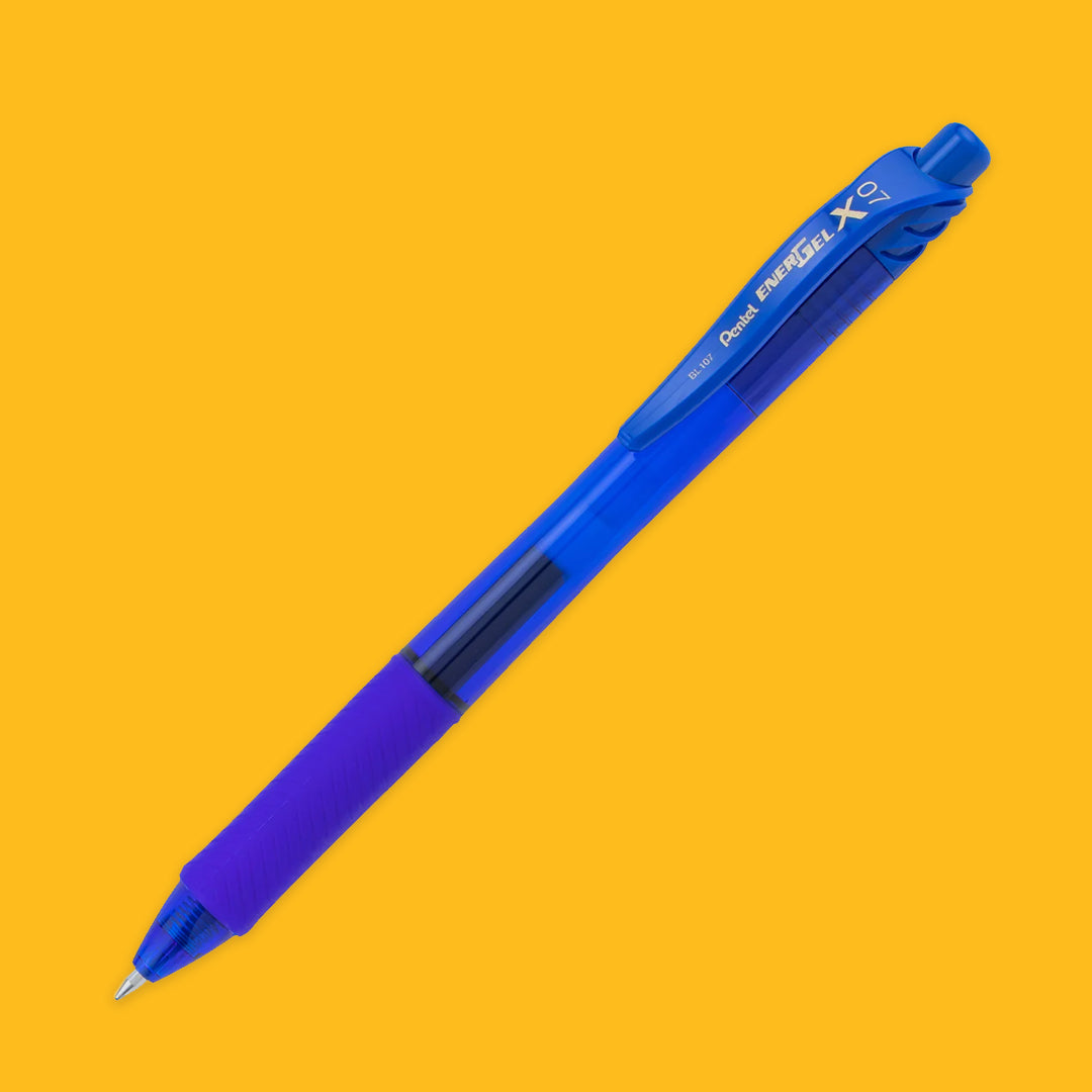Pentel Retractable Roller Gel Pen in Blue
