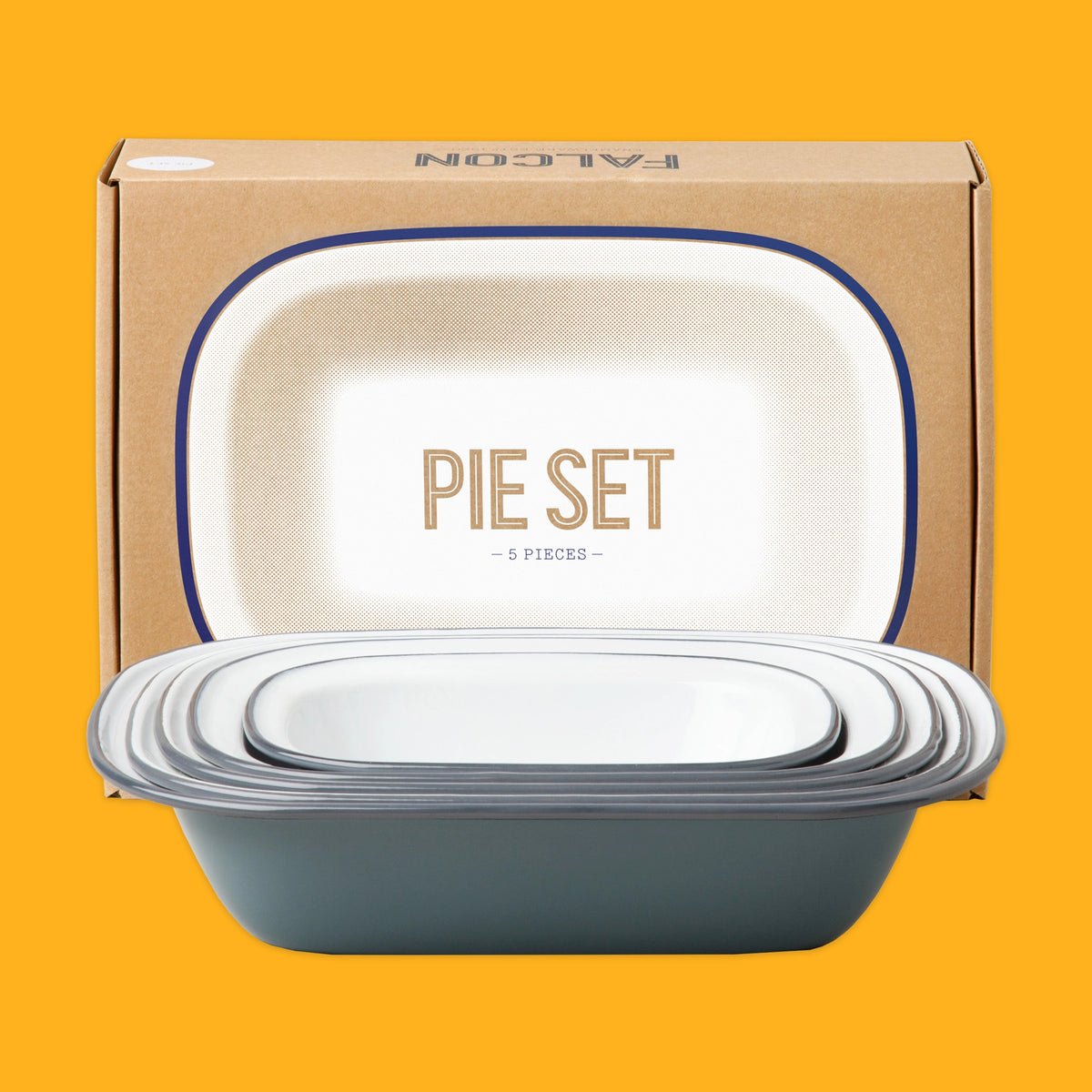 Falcon Enamelware Pie Set