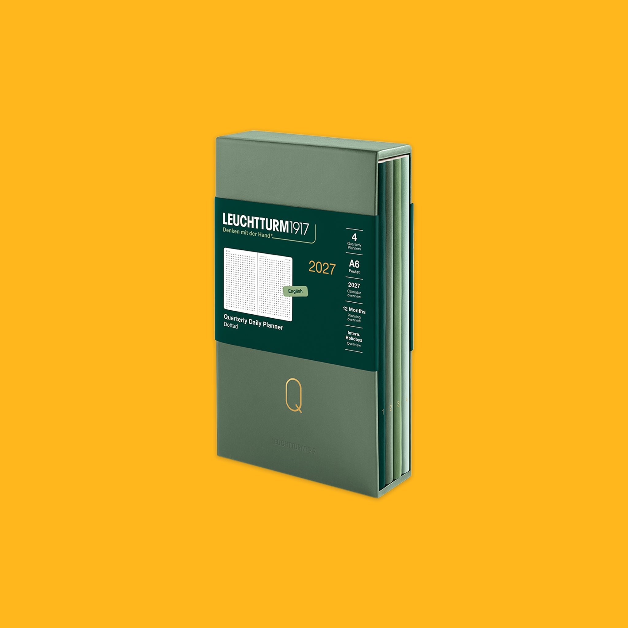 Quarterly Daily 2027 Planner