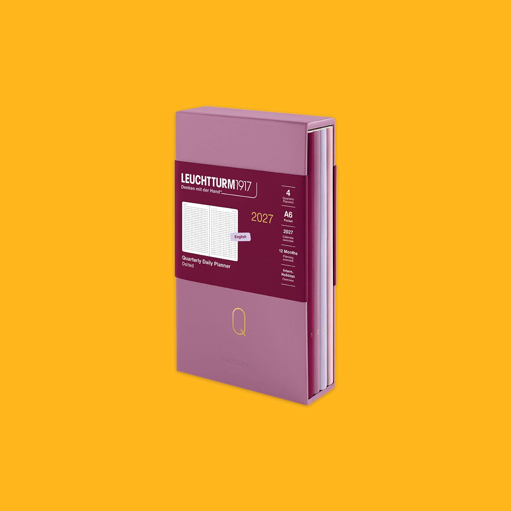 Quarterly Daily 2027 Planner