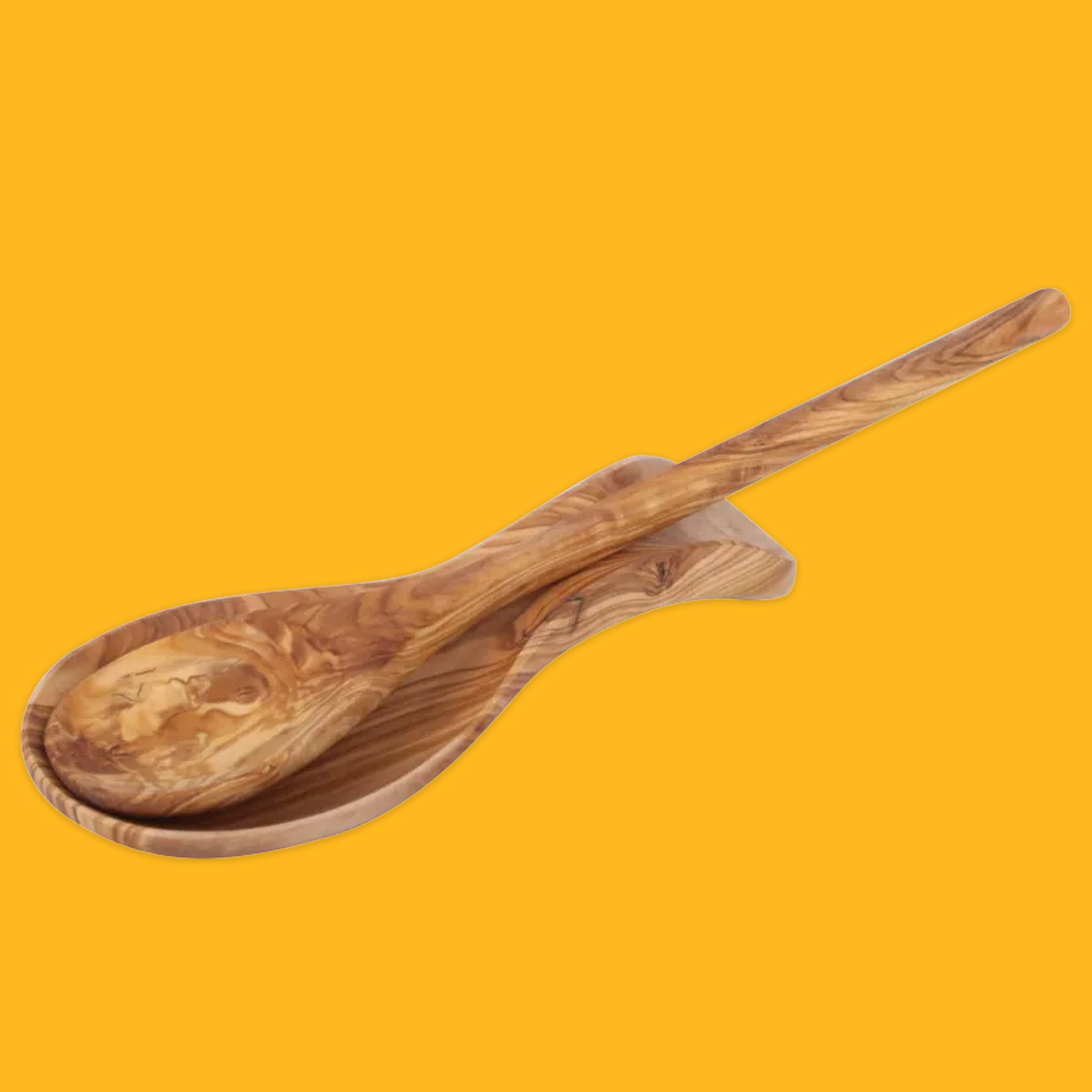 Olive Wood Spoon Rest