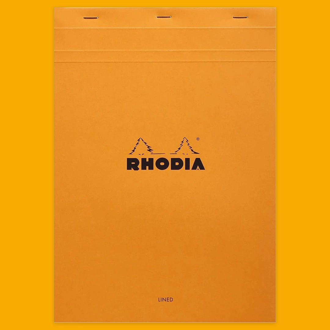 Rhodia A4 Stapled Notepad