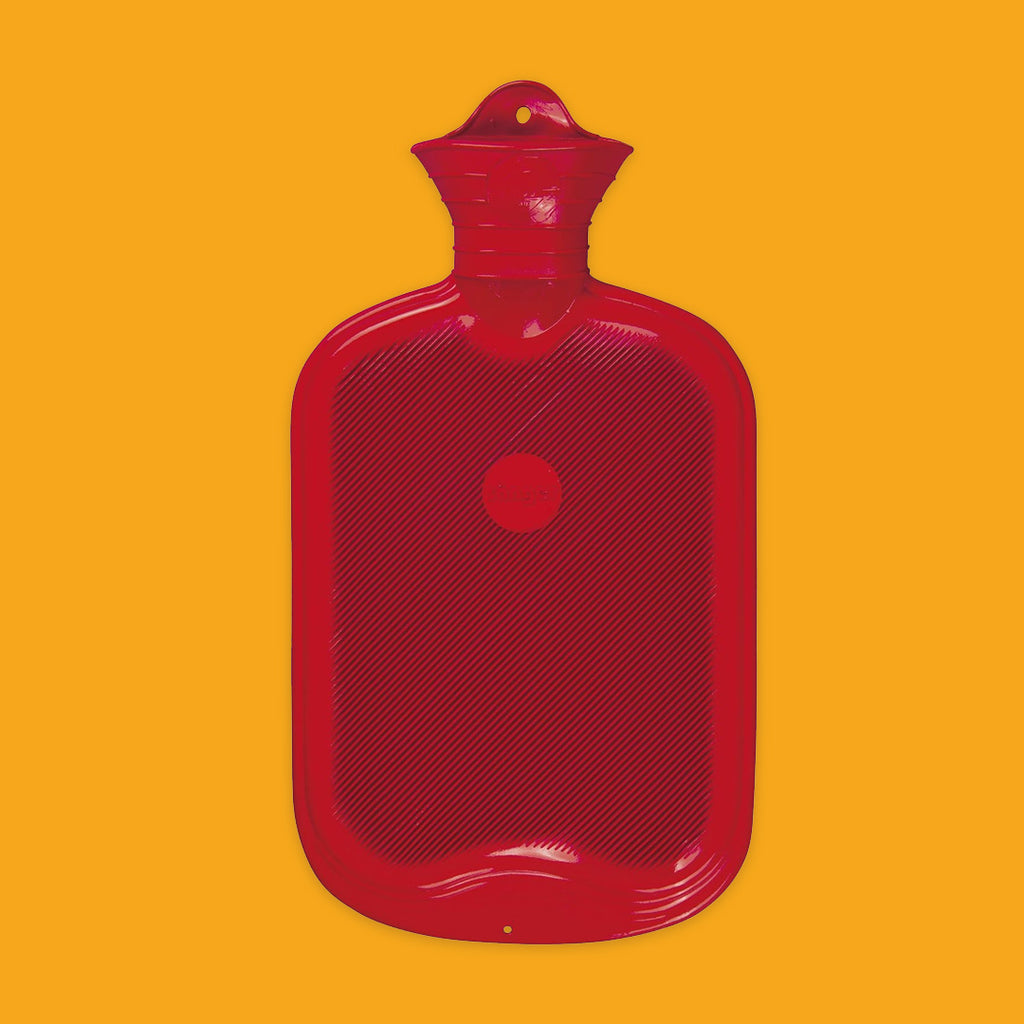 Sänger 2litre Hot Water Bottle in Red
