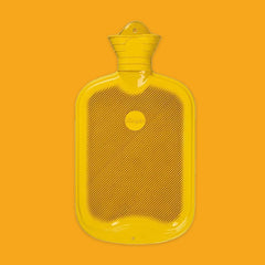Sänger 2litre Hot Water Bottle in Yellow