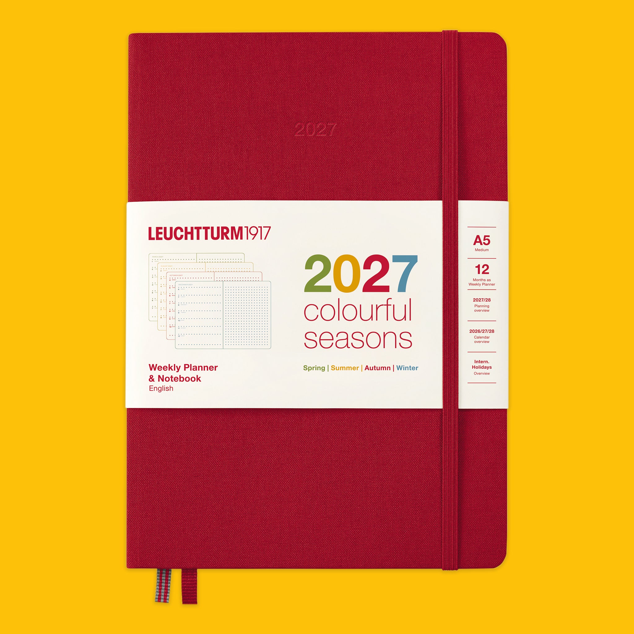 Colourful Seasons 2027 Planner