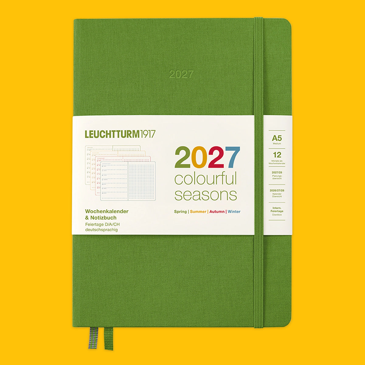 Colourful Seasons 2027 Planner
