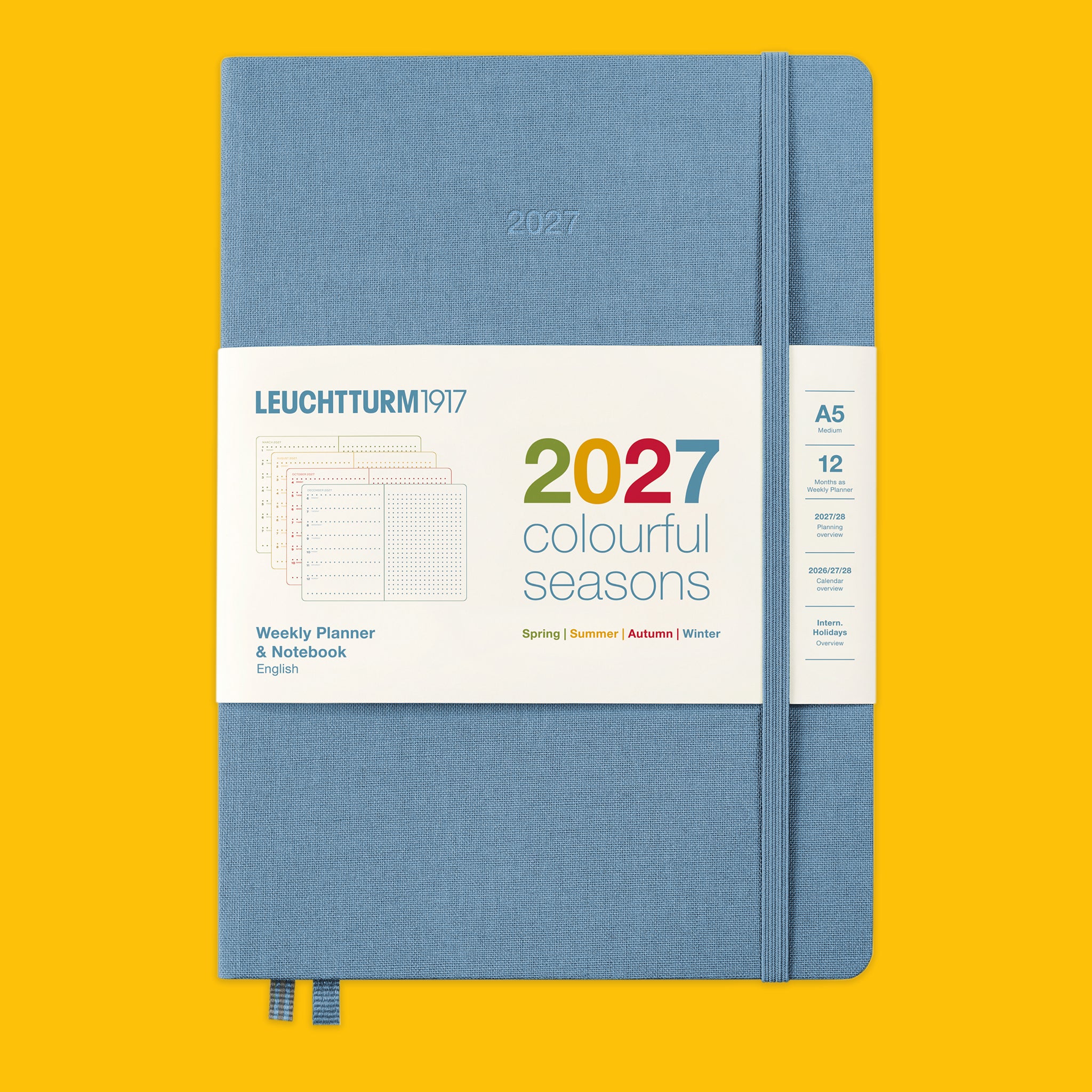 Colourful Seasons 2027 Planner