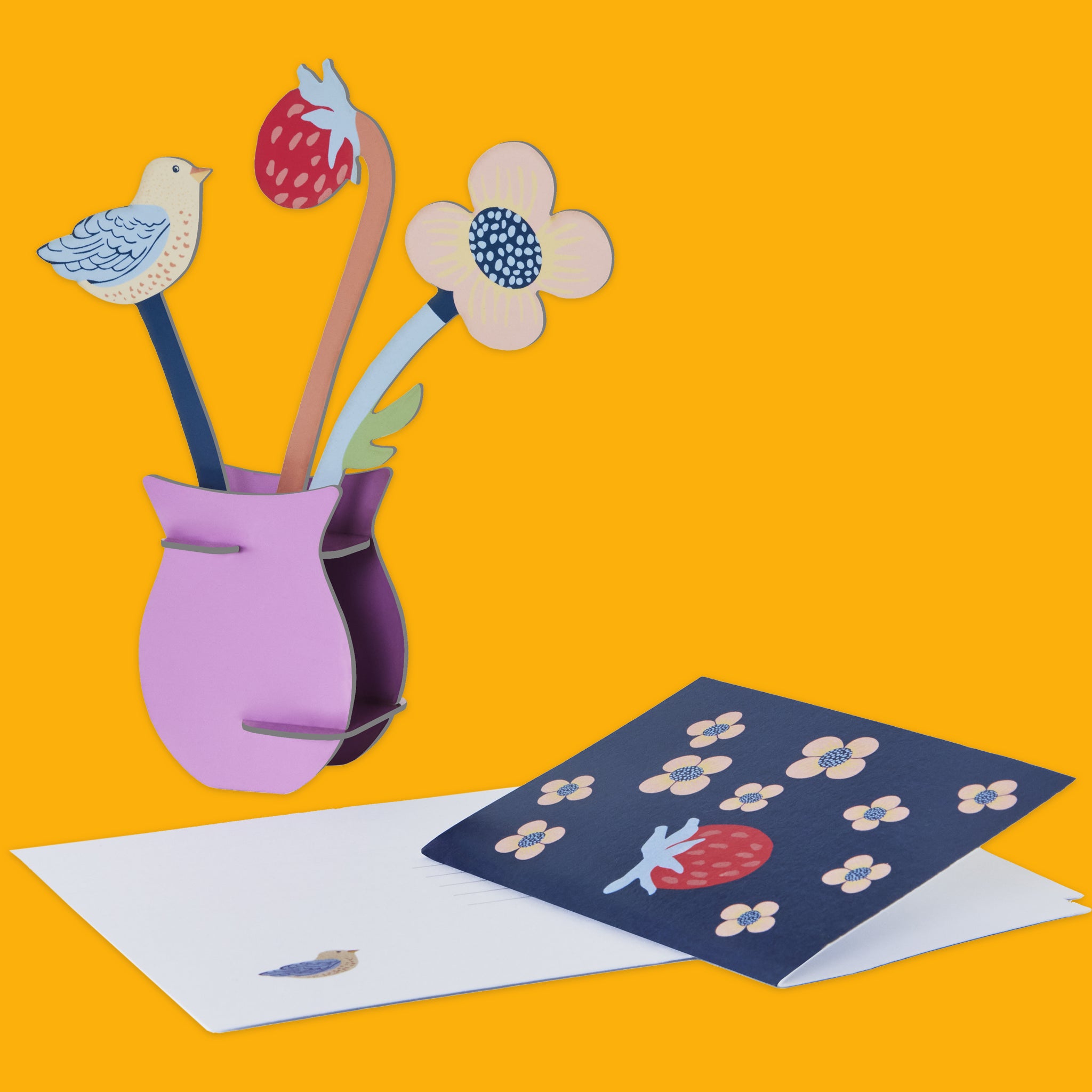 Pop Out Card | Flowers