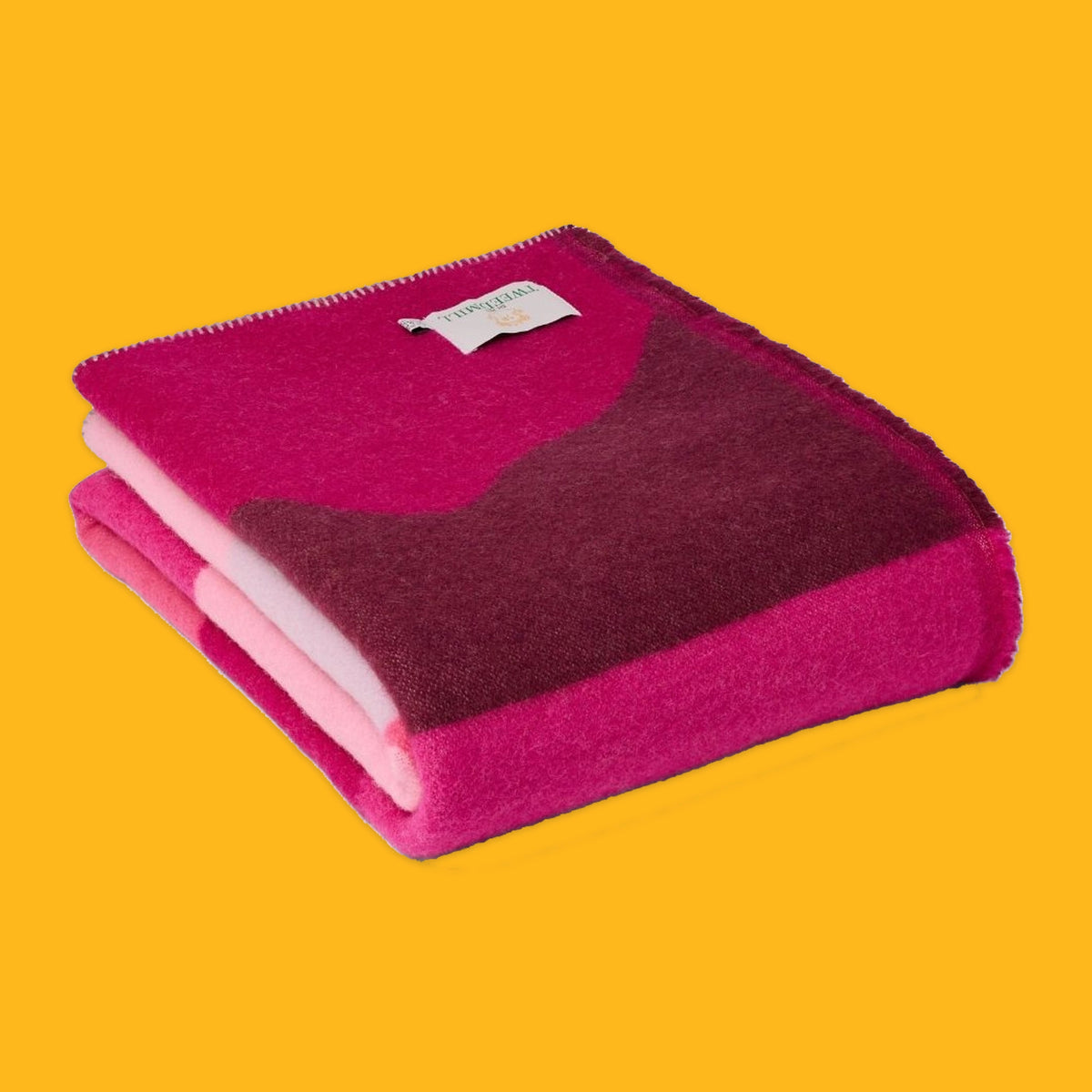 Jacquard Hills Wool Throw