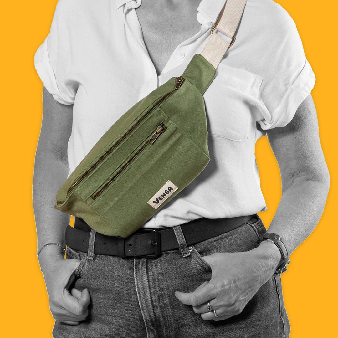 Organic Cotton Canvas Bum Bag