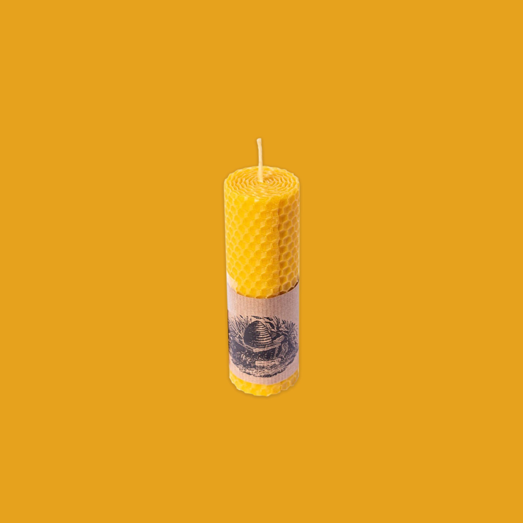 Irish Rolled Beeswax Candles
