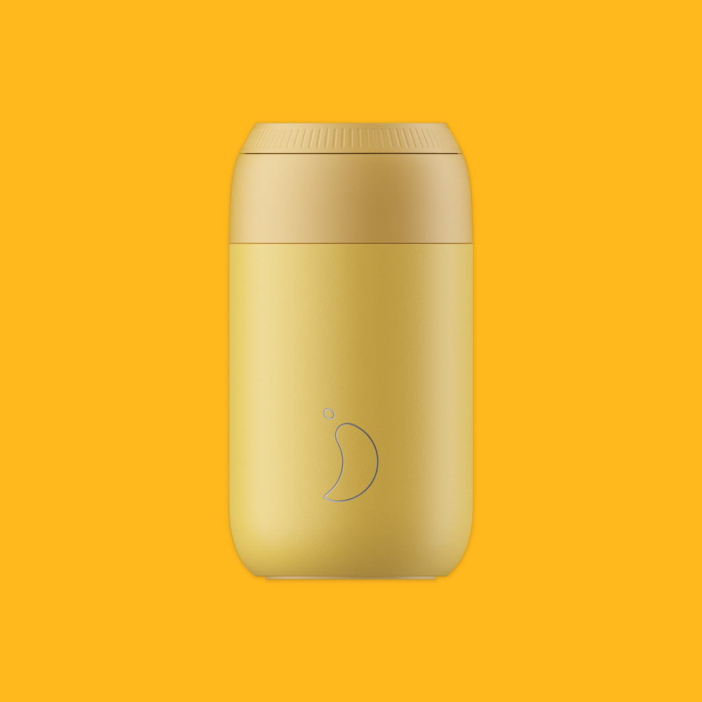 Chilly's Series 2 340ml Coffe Cup in Pollen Yellow