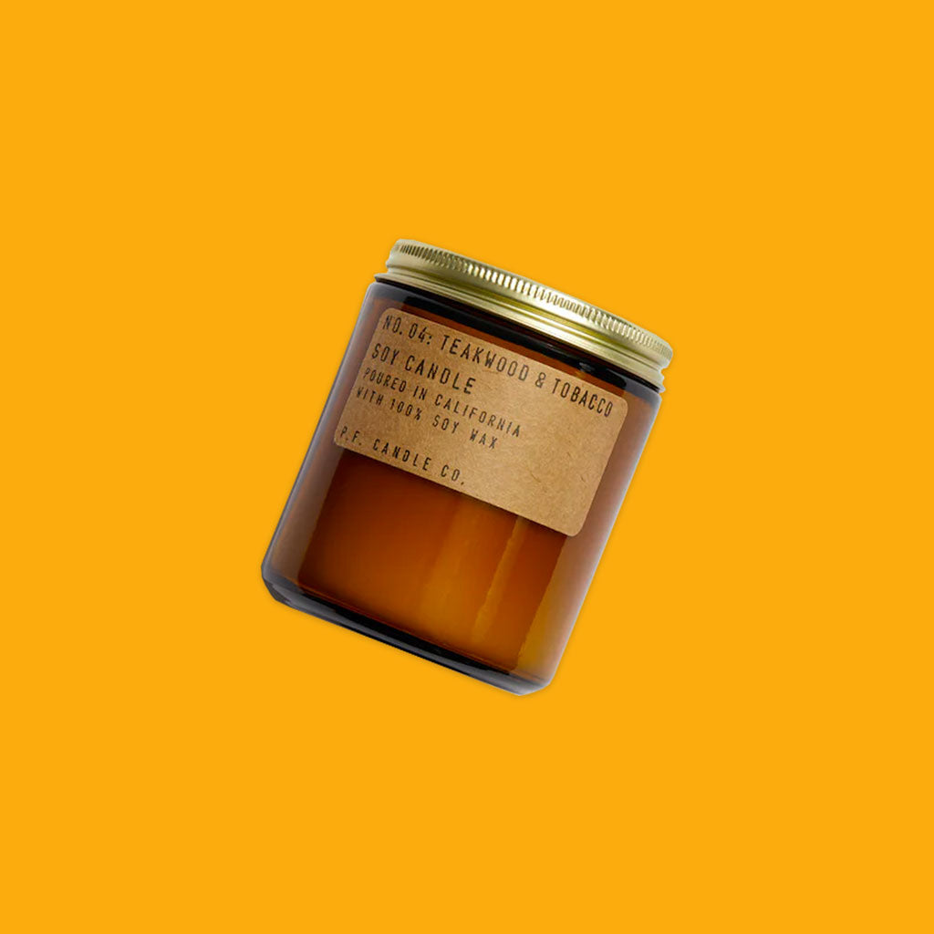 P.F. Candle Co. 7-Oz Teakwood & Tobacco