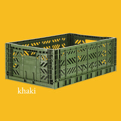 Aykasa Maxi Crate in Khaki