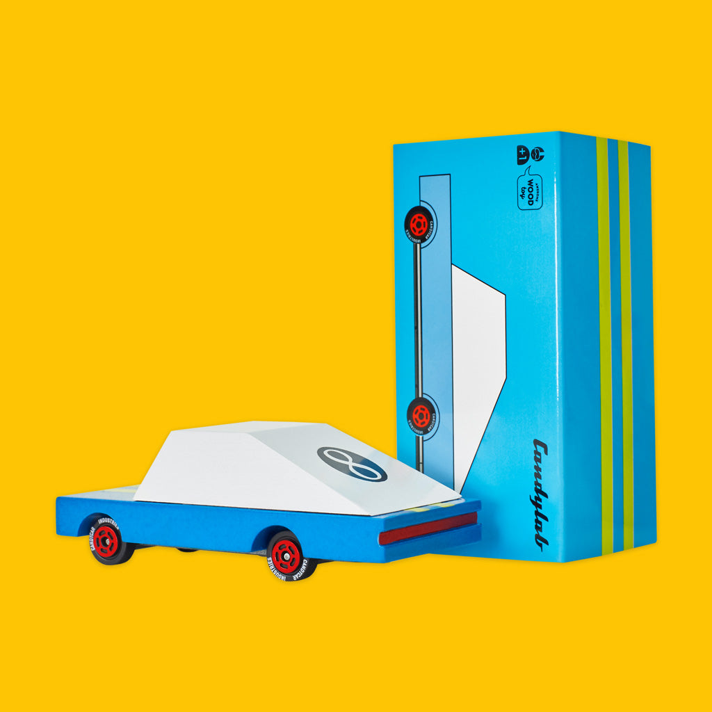 Candylab Blue Racer #8 with packaging