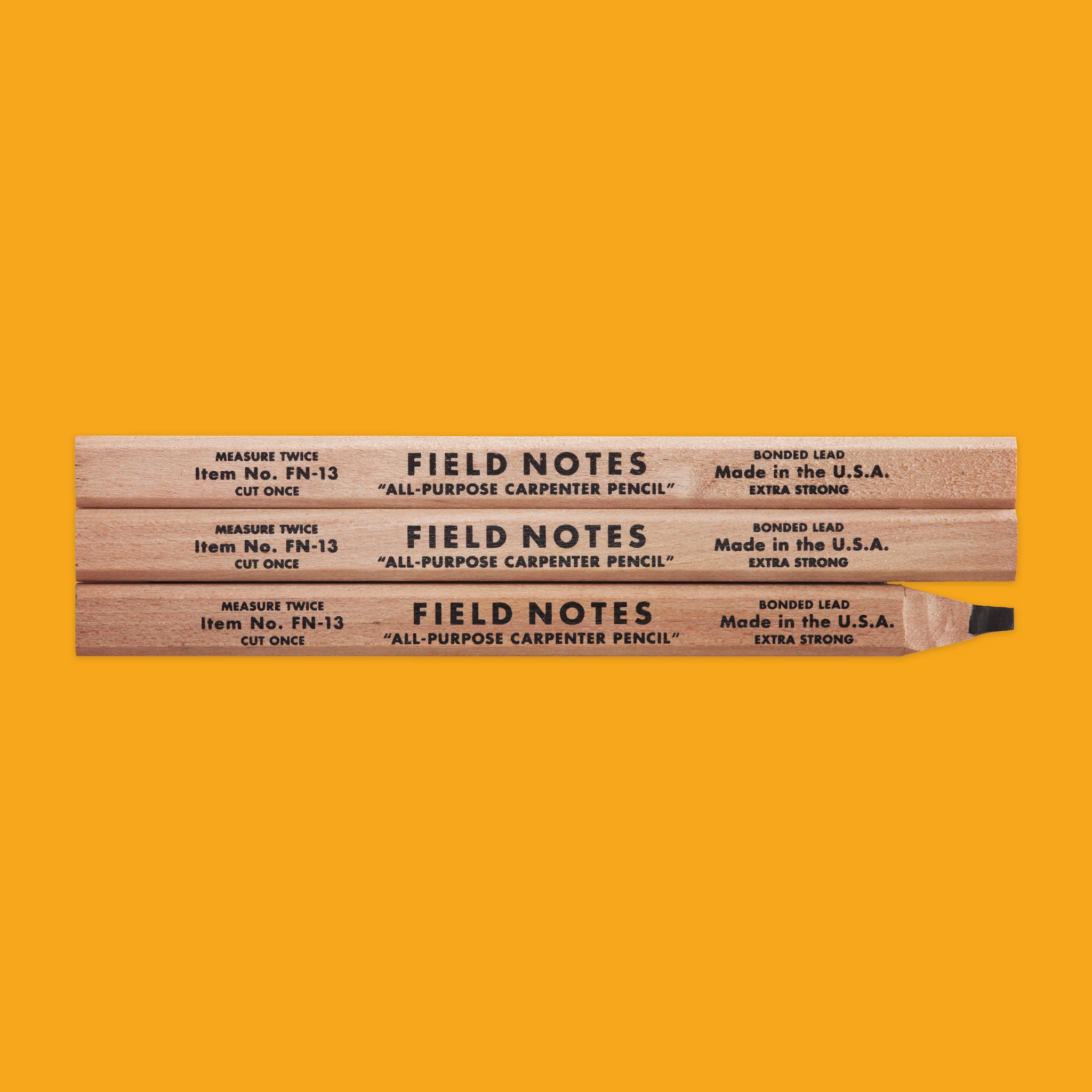 Field Notes Carpenter Pencil Pack