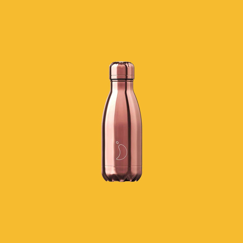 Chilly's 260ml Bottle in Rose Gold