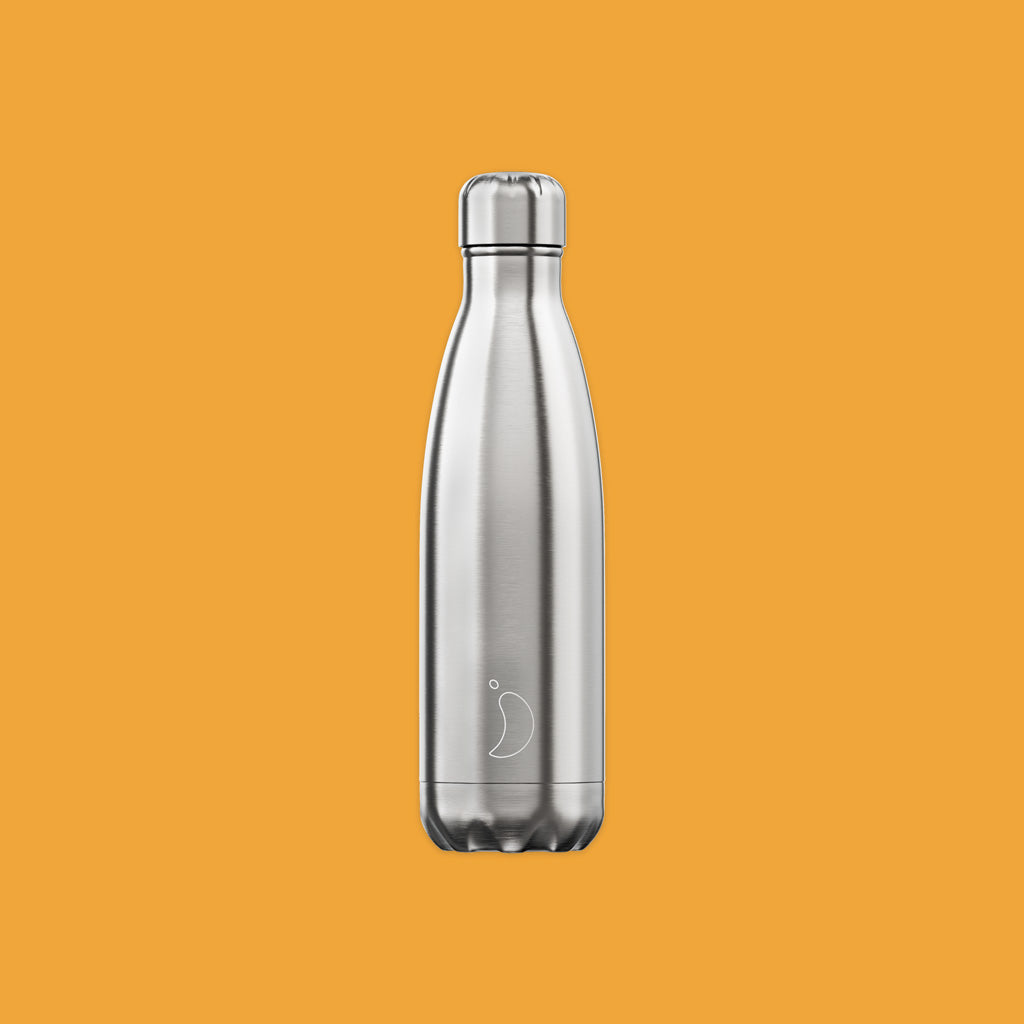 Chilly's 500ml Reusable Bottle Stainless Steel